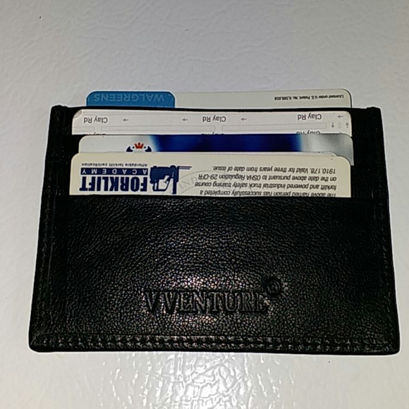 Full Grain Unisex Leather Wallet - Picture 2 of 6